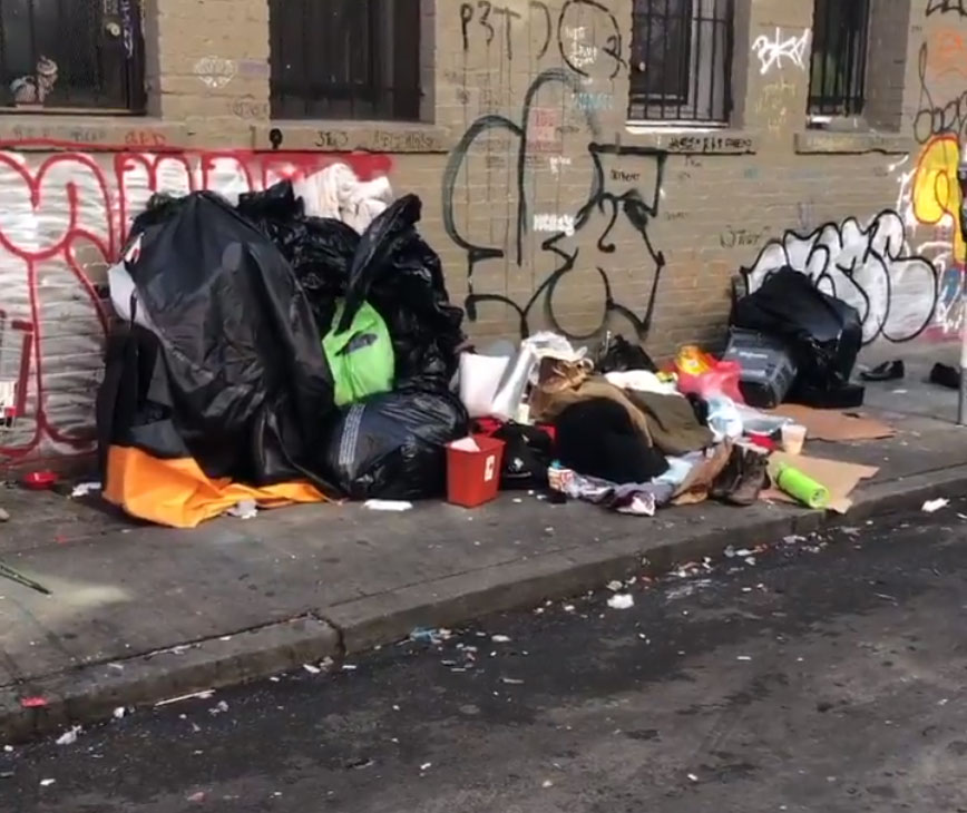 San Fransico looks like garbage